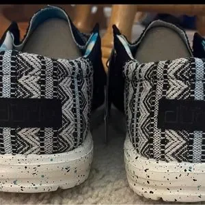 Hey Dude | Shoes | Hey Dude Shoes Wally Funk Black Aqua  display picture 2